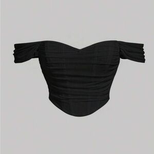 SHEIN Curve 3XL Black Bodice Tank Top